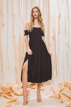 Load image into Gallery viewer, Flowy Off The Shoulder Dress

