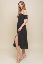Load image into Gallery viewer, Flowy Off The Shoulder Dress
