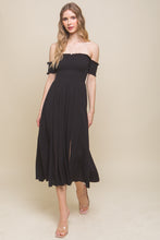 Load image into Gallery viewer, Flowy Off The Shoulder Dress
