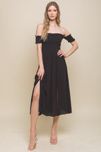 Load image into Gallery viewer, Flowy Off The Shoulder Dress
