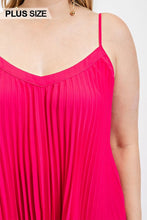 Load image into Gallery viewer, Pleated Tank Top With Adjustable Strap
