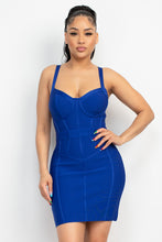 Load image into Gallery viewer, Sweetheart Wide Strap Bandage Dress
