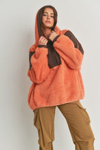 Load image into Gallery viewer, Two-toned Cozy Hooded Sweater
