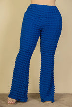 Load image into Gallery viewer, Plus Size Bubble Fabric Flare Pants
