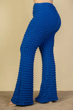 Load image into Gallery viewer, Plus Size Bubble Fabric Flare Pants
