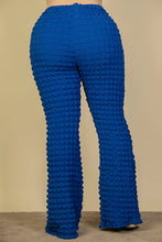 Load image into Gallery viewer, Plus Size Bubble Fabric Flare Pants
