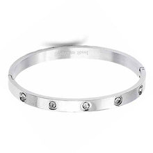 Load image into Gallery viewer, Stainless Steel Cubic Metal Bracelet
