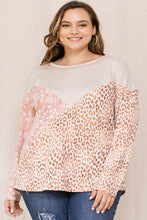 Load image into Gallery viewer, Print Block French Terry Top
