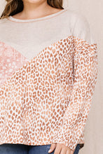 Load image into Gallery viewer, Print Block French Terry Top
