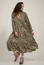 Load image into Gallery viewer, A Floral Print, Midi Dress
