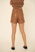 Load image into Gallery viewer, Faux leather shorts
