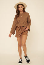 Load image into Gallery viewer, Faux leather shorts
