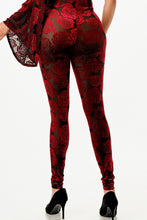 Load image into Gallery viewer, Velvet Flocking Jumpsuit/bell Sleeve
