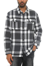 Load image into Gallery viewer, Men&#39;s Checkered Soft Flannel Shacket
