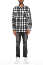 Load image into Gallery viewer, Men&#39;s Checkered Soft Flannel Shacket
