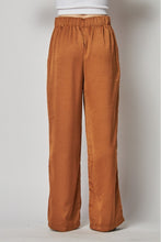 Load image into Gallery viewer, Satin Cargo Pocket Wide Leg Pants
