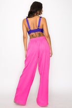 Load image into Gallery viewer, Smock V-neck Satin Bra Top
