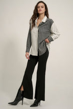 Load image into Gallery viewer, Solid Raw Edge Expose Seam Flare Pants
