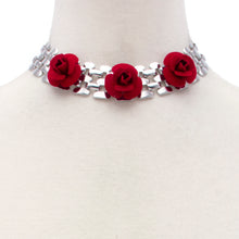 Load image into Gallery viewer, Sodajo Flower Metal Necklace
