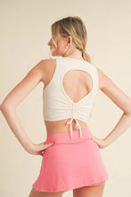 Load image into Gallery viewer, Corset Inspired Cropped Tank Top
